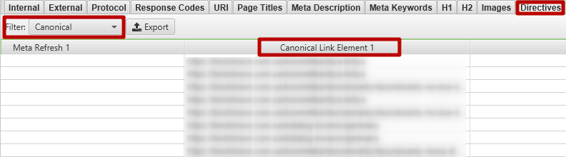 перевірка canonical-seofrog