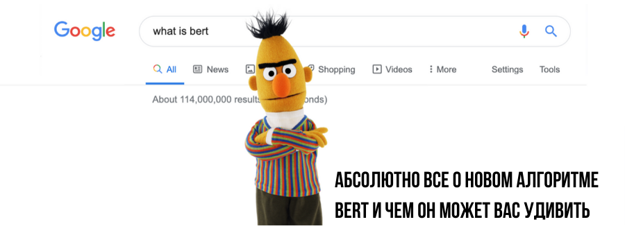 Абсолютно все о новом алгоритме BERT и чем он может вас удивить