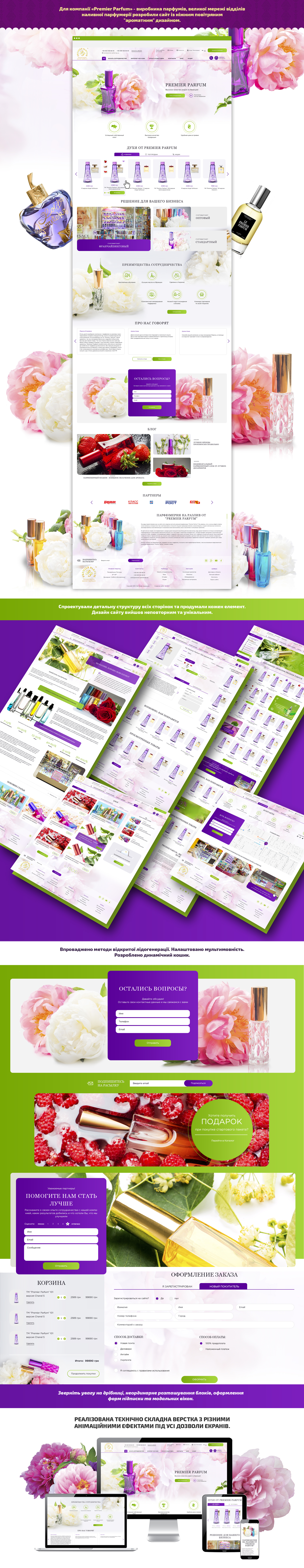 інтернет-магазин елітної наливної парфумерії Premier Parfum